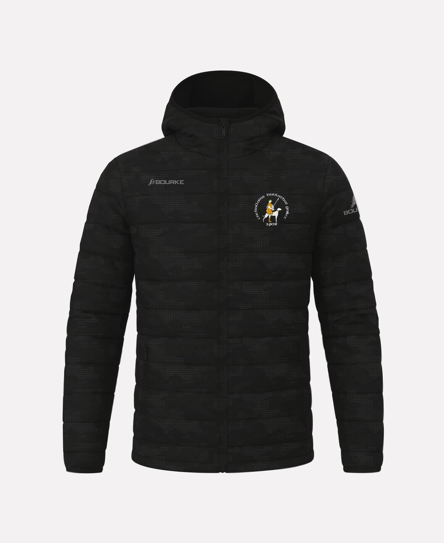 Dunloy Cuchullains Reflective Camo Jacket (Black)