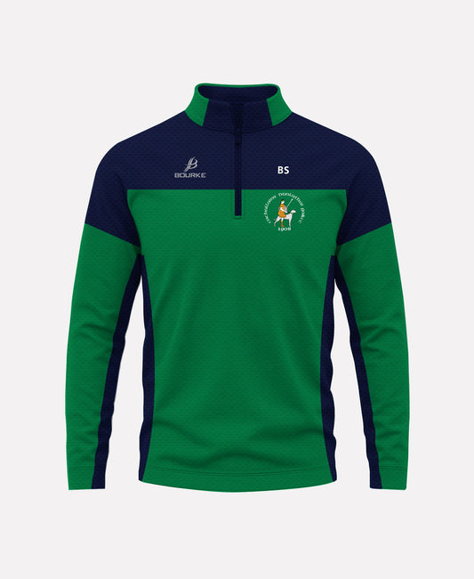 Dunloy Cuchullains TACA Half Zip (Navy/Green)
