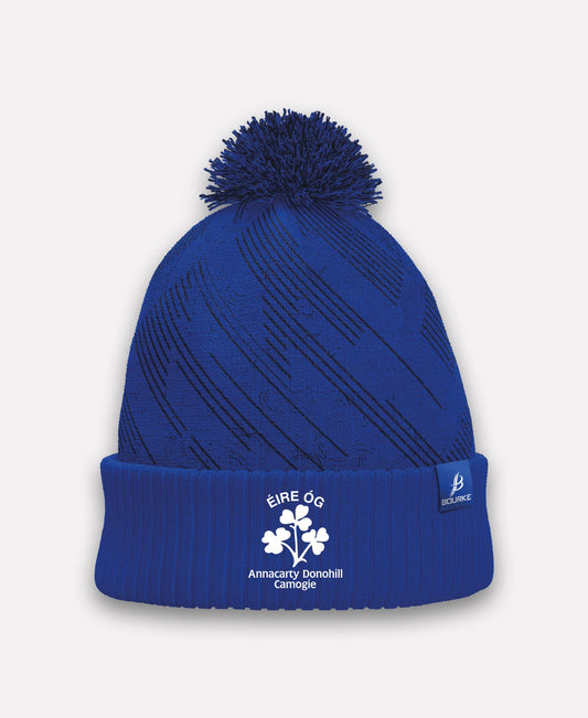 Eire Og Annacarty Donohill Camogie BARR Bobble Hat (Navy/Blue)