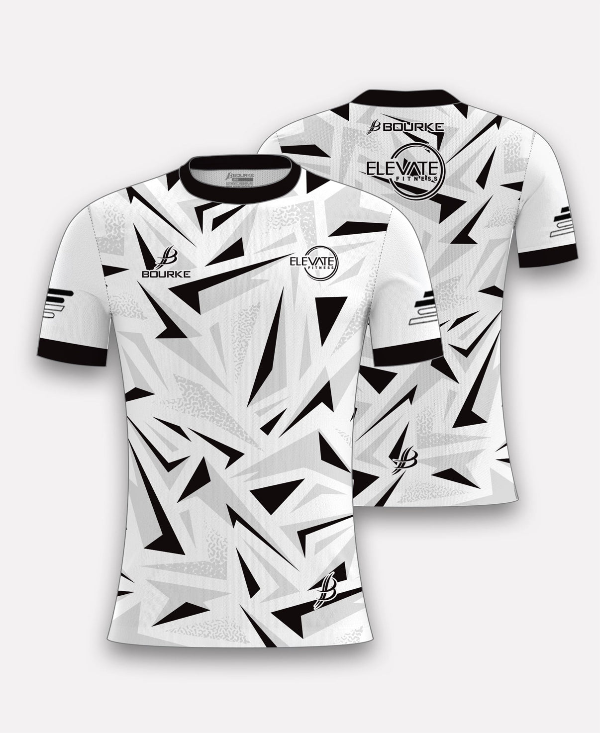 Elevate Fitness Jersey (White) 2025