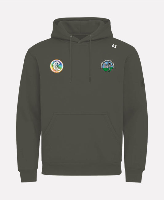Emeralds Camogie TEASRA Pullover Hoodie (Olive)