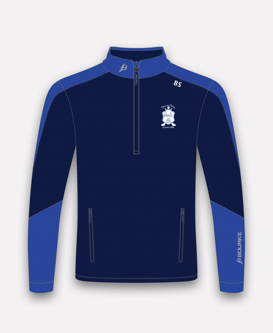 Eyrecourt Camogie Croga Half Zip (Navy/Blue)