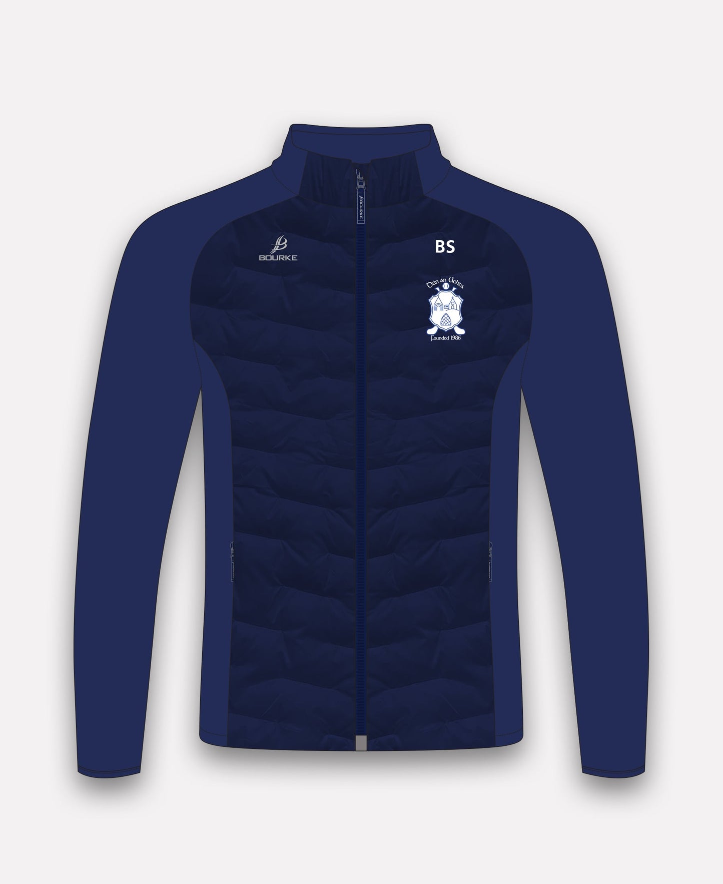 Eyrecourt Camogie Croga Hybrid Jacket (Navy)