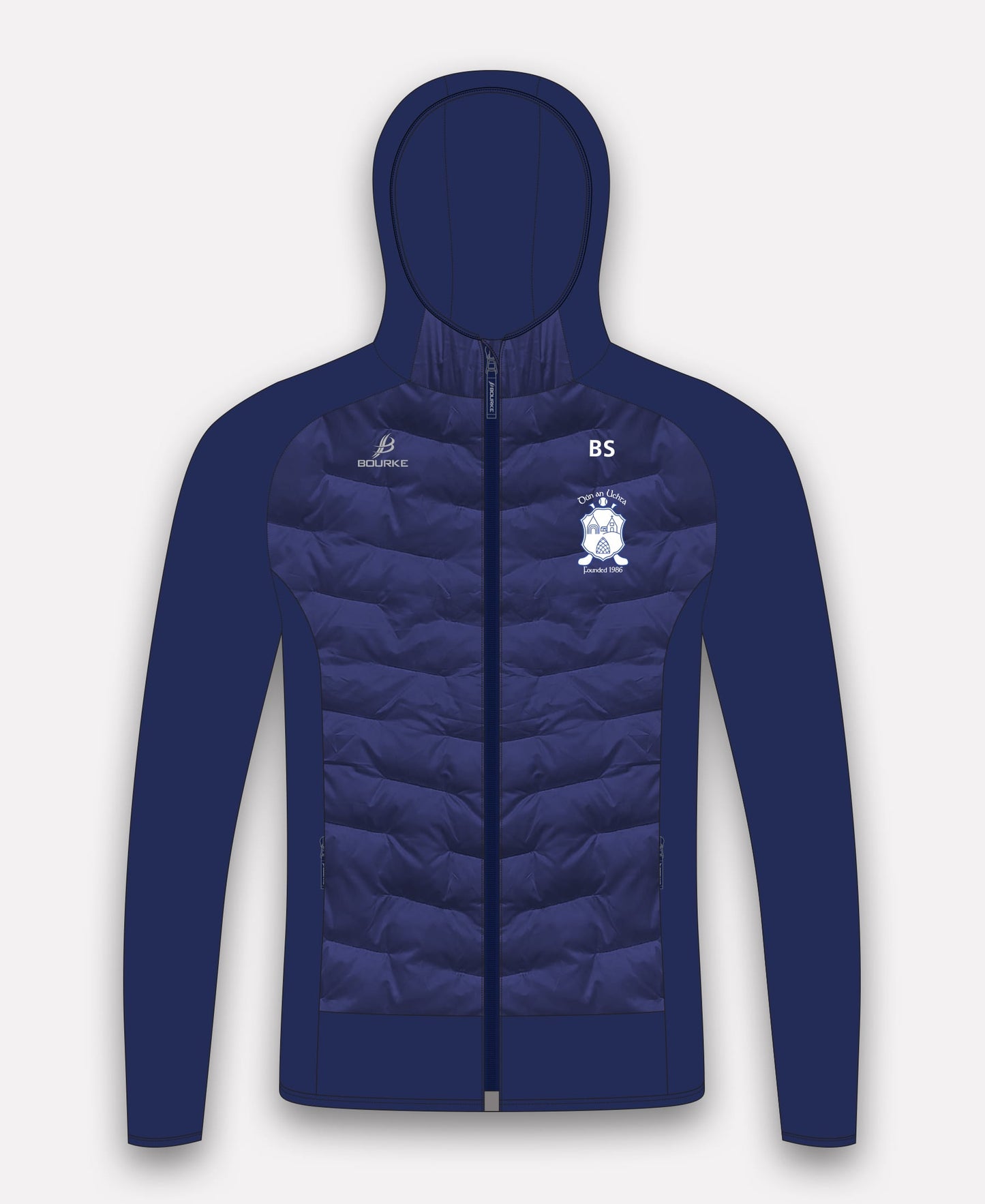 Eyrecourt Camogie Croga Ladies Hybrid Jacket (Navy)