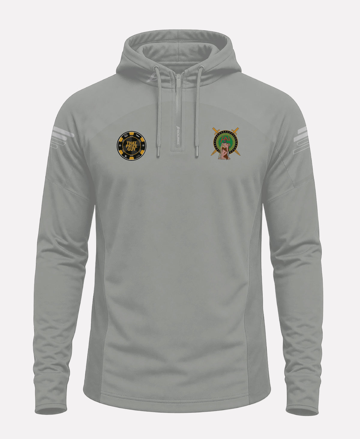 Fight Academy Ireland SORA Half Zip Hoodie (Grey)