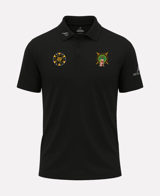 Fight Academy Ireland FORTIS Polo Shirt (Black)