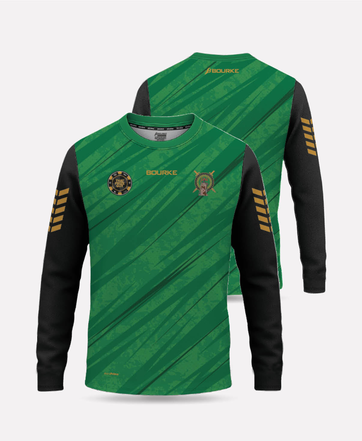 Fight Academy Ireland Warm Up Crew Neck (Green/Black)