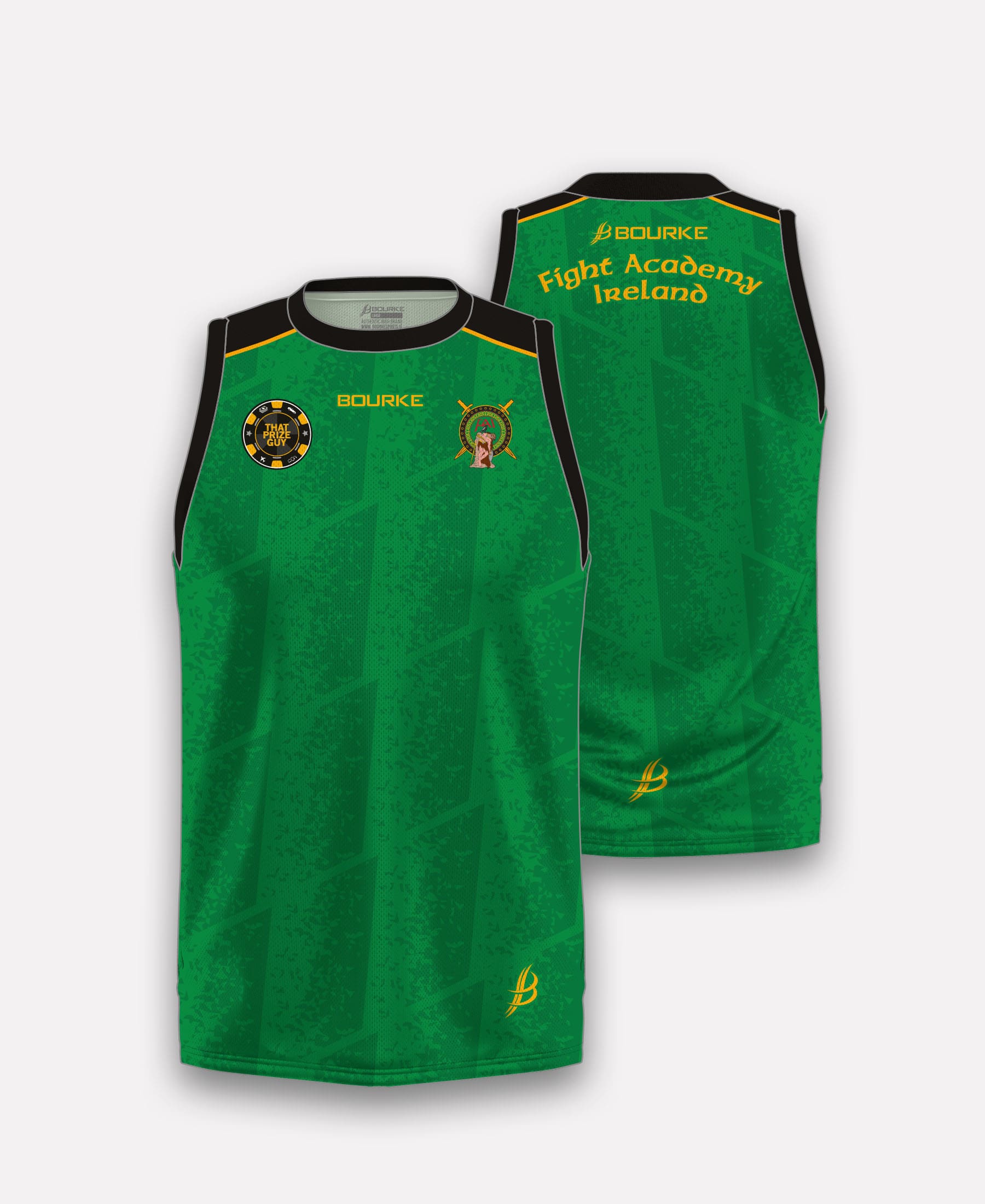 Fight Academy Ireland Singlet (Green) 2024