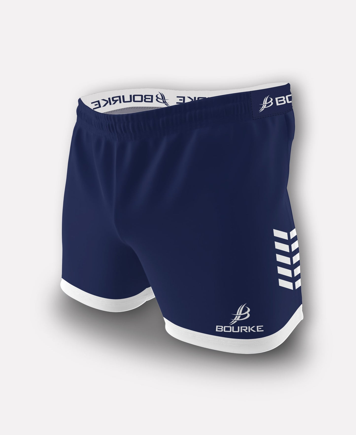 Flex Chevron Kids Shorts (Navy/White)