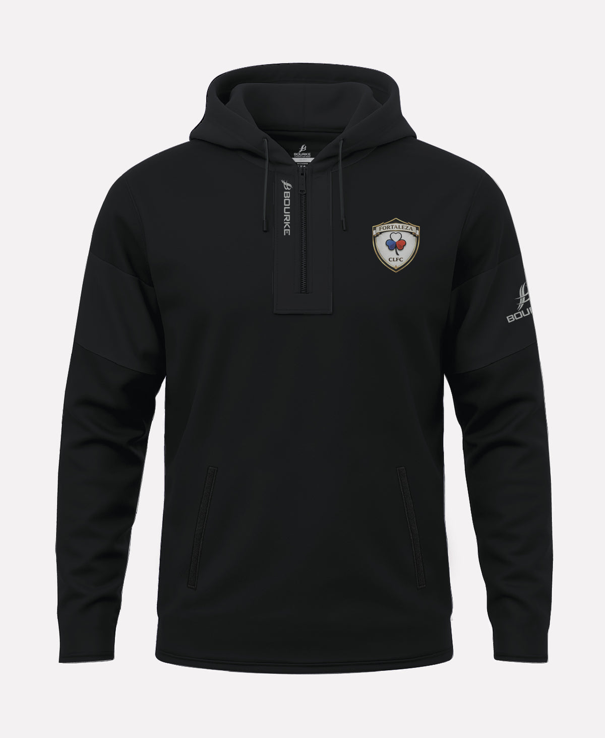 Fortaleza CLFC TEASRA Half Zip Hoodie (Black)