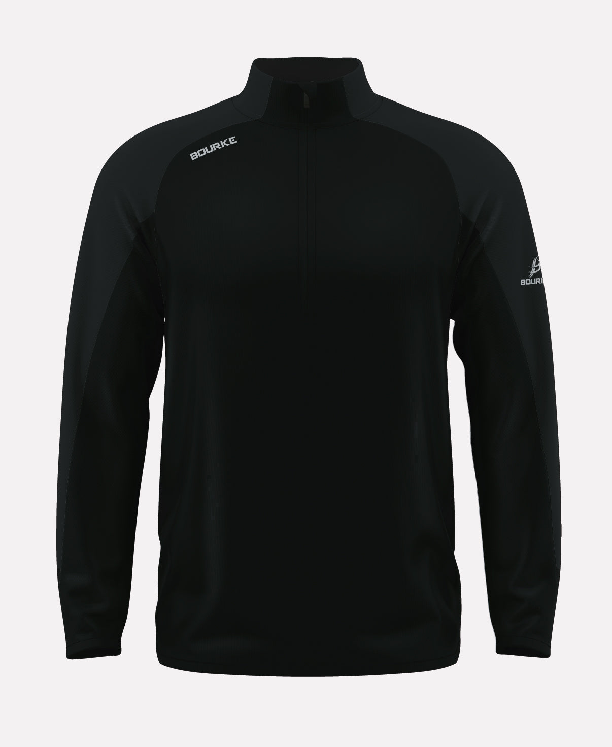 FORTIS Adult Half Zip (Black)