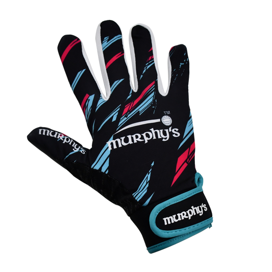 Murphys Gaelic Gloves Junior (Black/Blue/Pink)