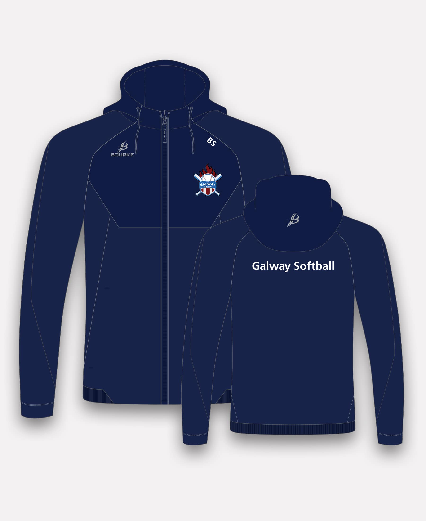 Galway Softball BARR Hoody (Navy)