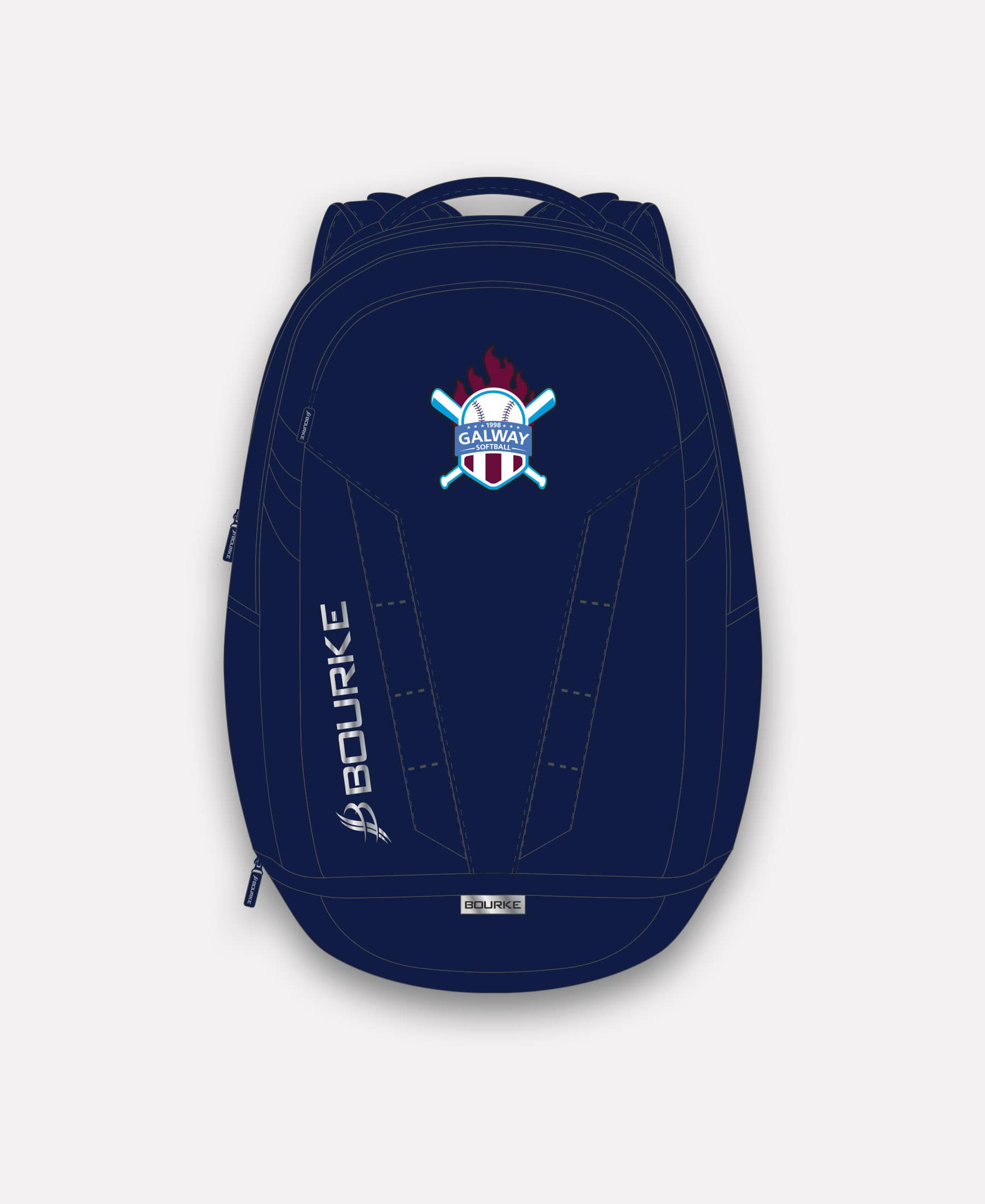 Galway Softball CROGA Backpack (Navy)