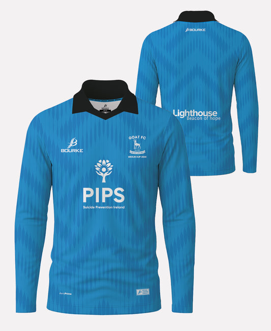 Get Out And Talk FC HOME Goalkeeper Jersey (Cyan)