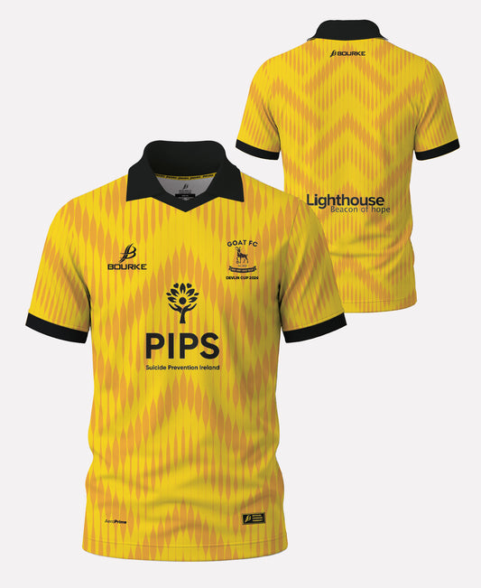 Get Out And Talk FC AWAY Jersey (Yellow)