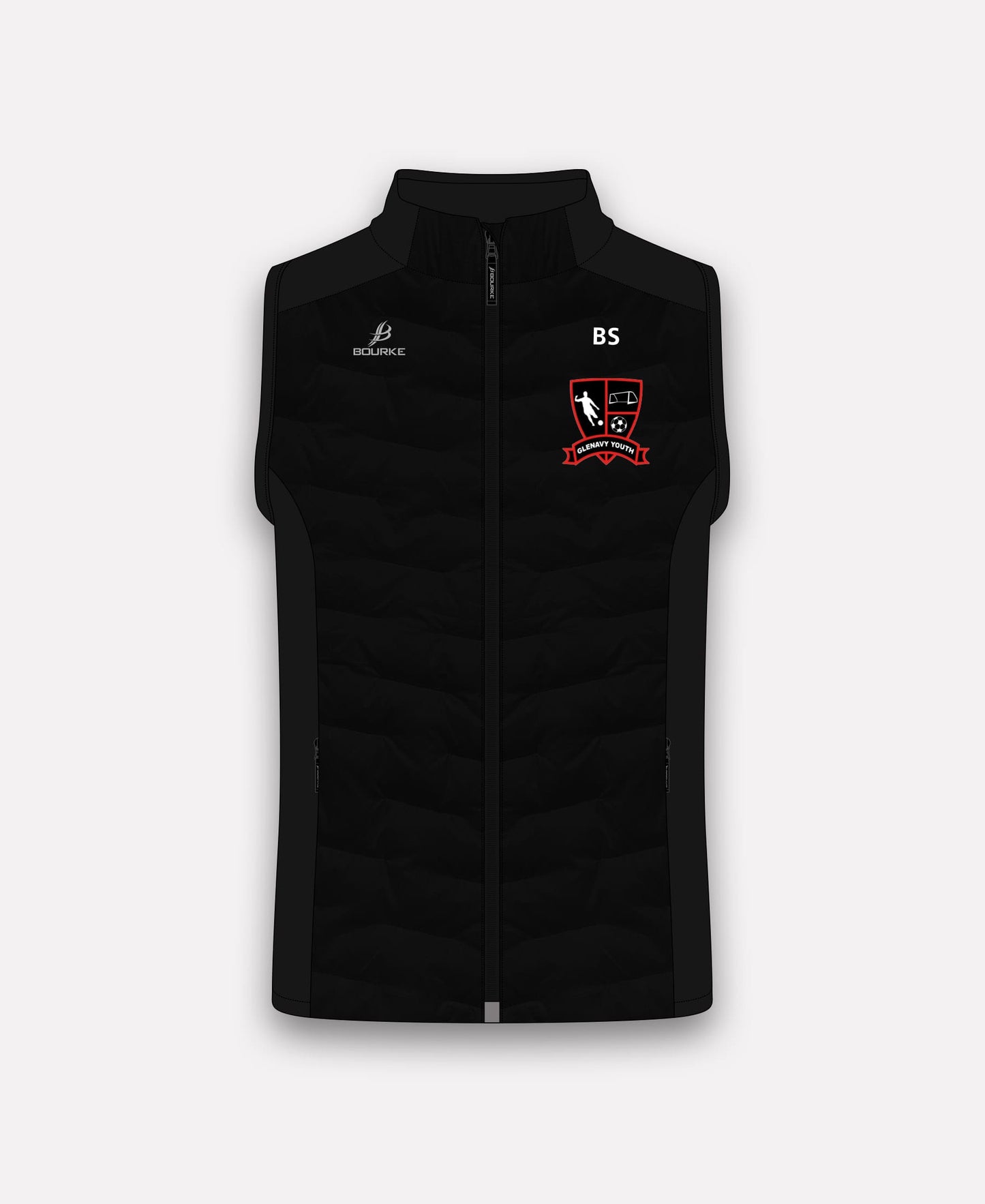 Glenavy Youth FC Croga Hybrid Gilet (Black)