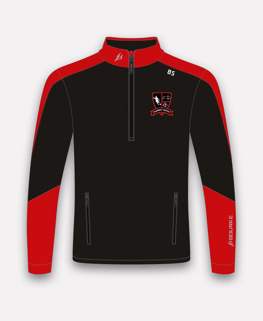 Glenavy Youth FC Croga Half Zip (Black/Red)