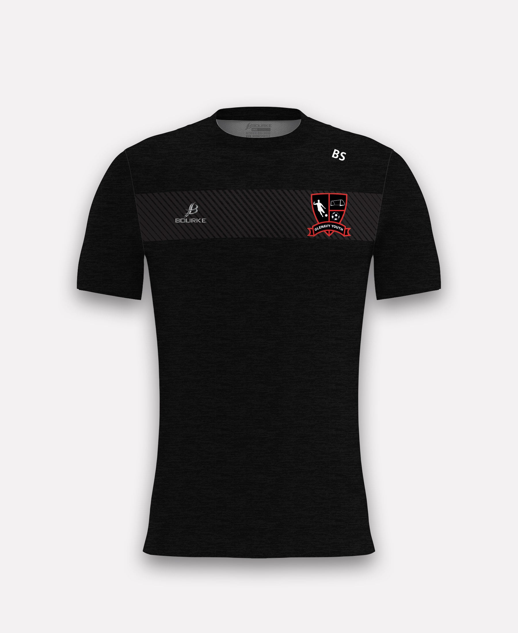Glenavy Youth FC TACA T-Shirt (Black)