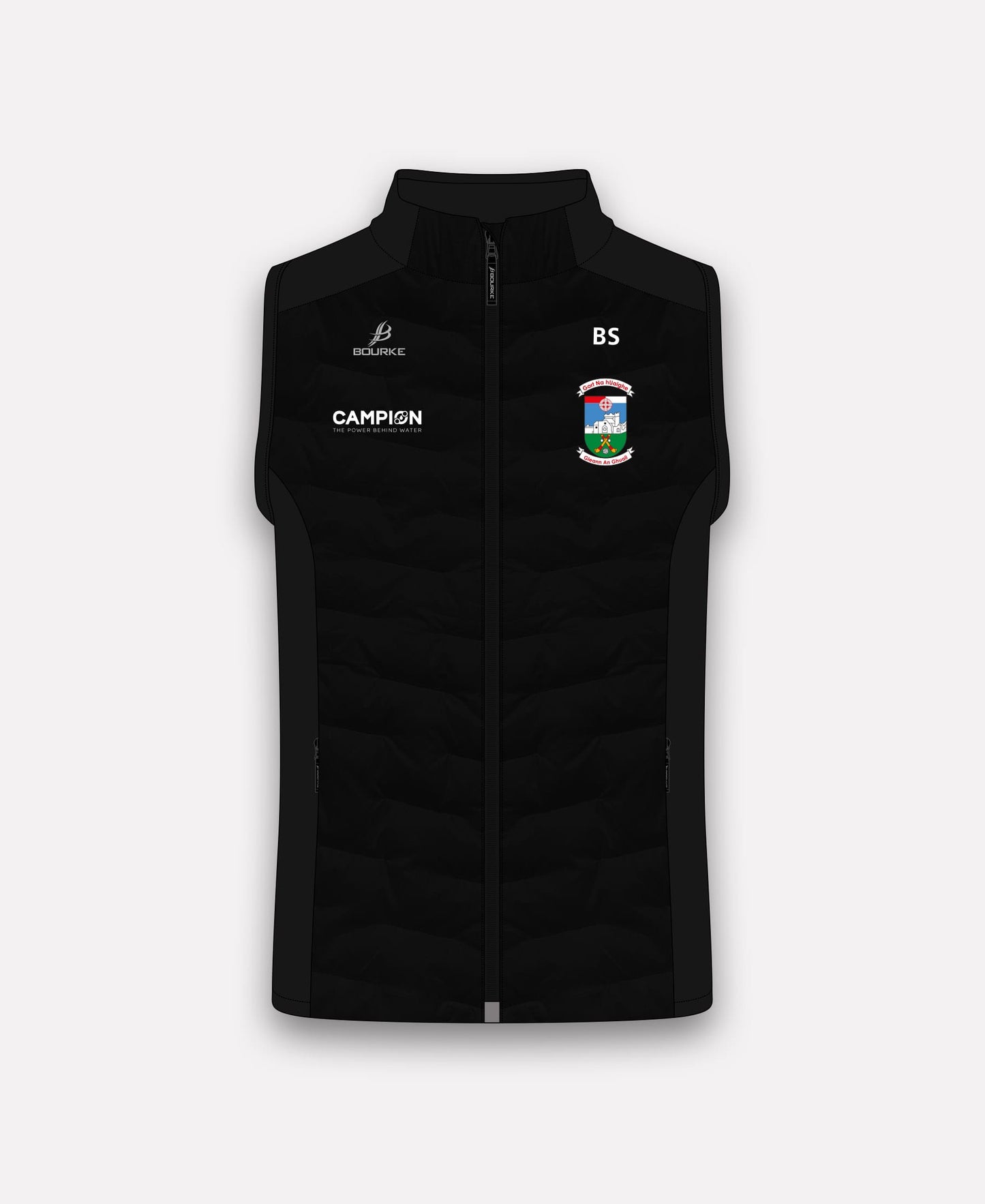 Gortnahoe Glengoole GAA Croga Hybrid Gilet (Black)