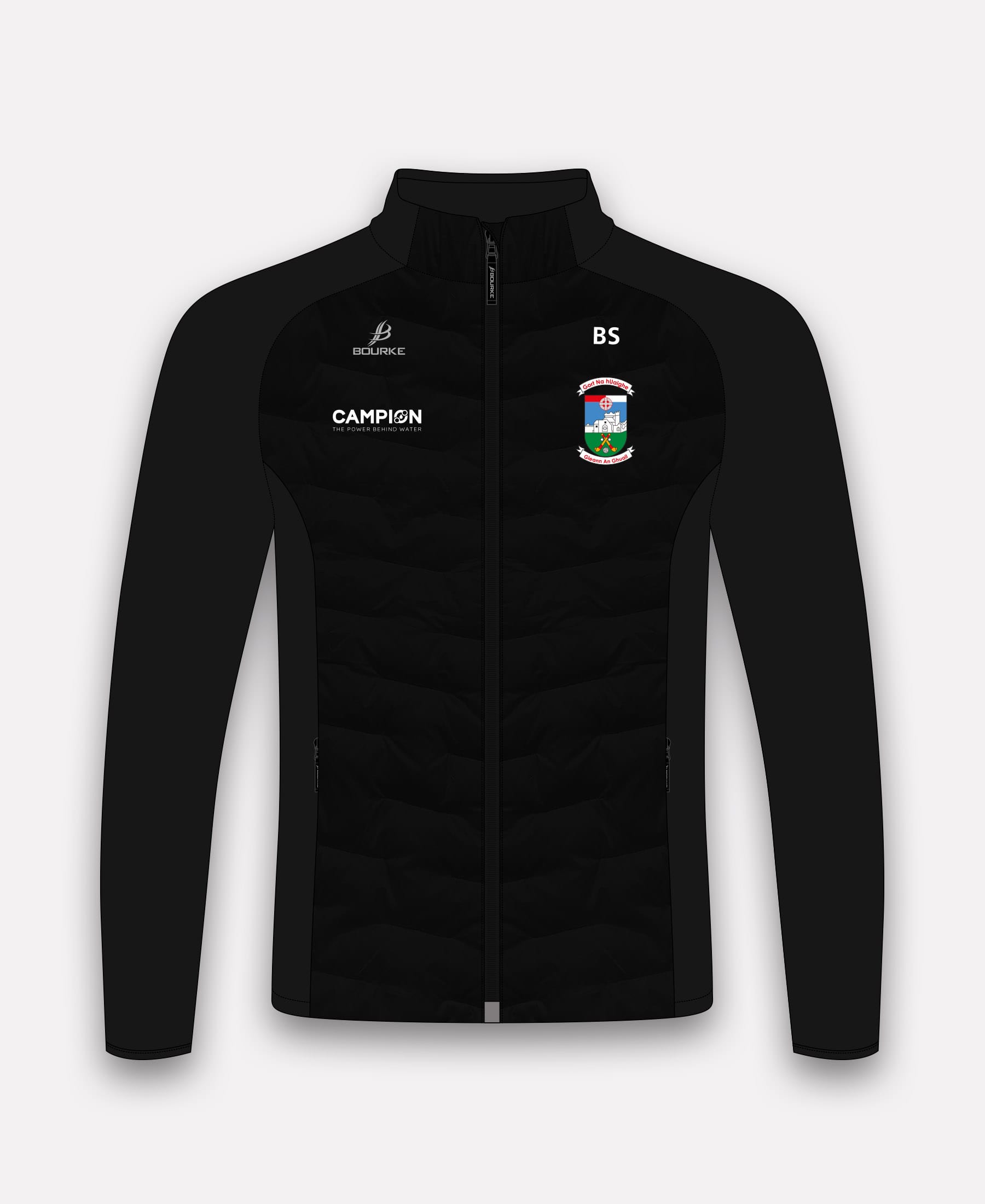 Gortnahoe Glengoole GAA Croga Hybrid Jacket (Black)