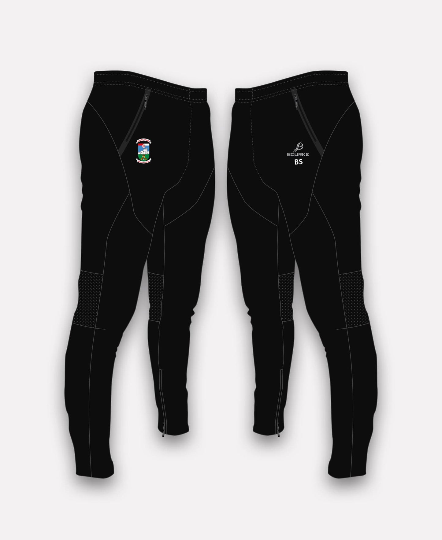 Gortnahoe Glengoole GAA Croga Skinny Pants (Black)