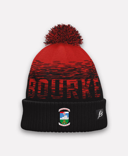 Gortnahoe Glengoole GAA TACA Bobble Hat (Red/Black)