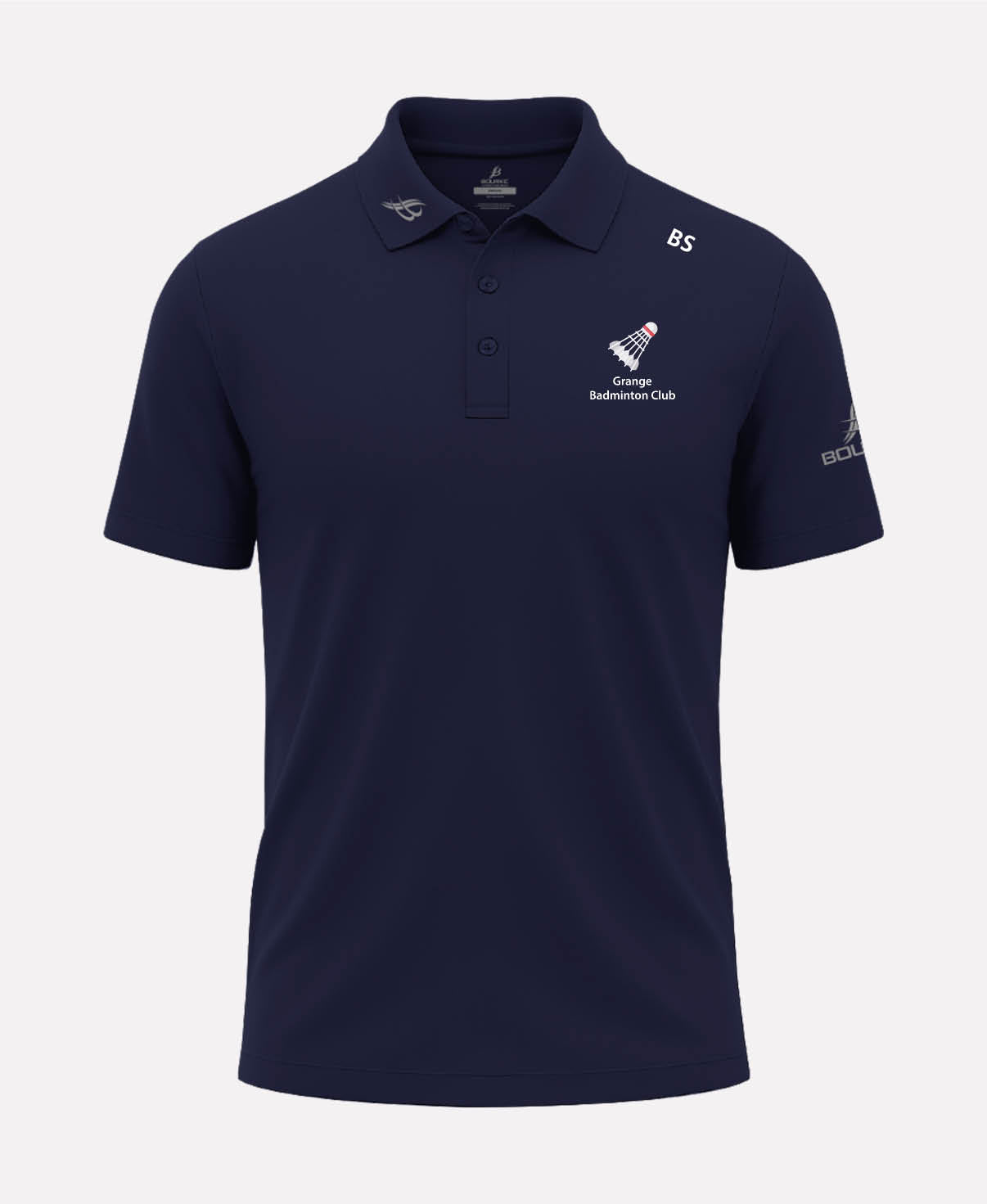 Grange Badminton FORTIS Polo Shirt (Navy)