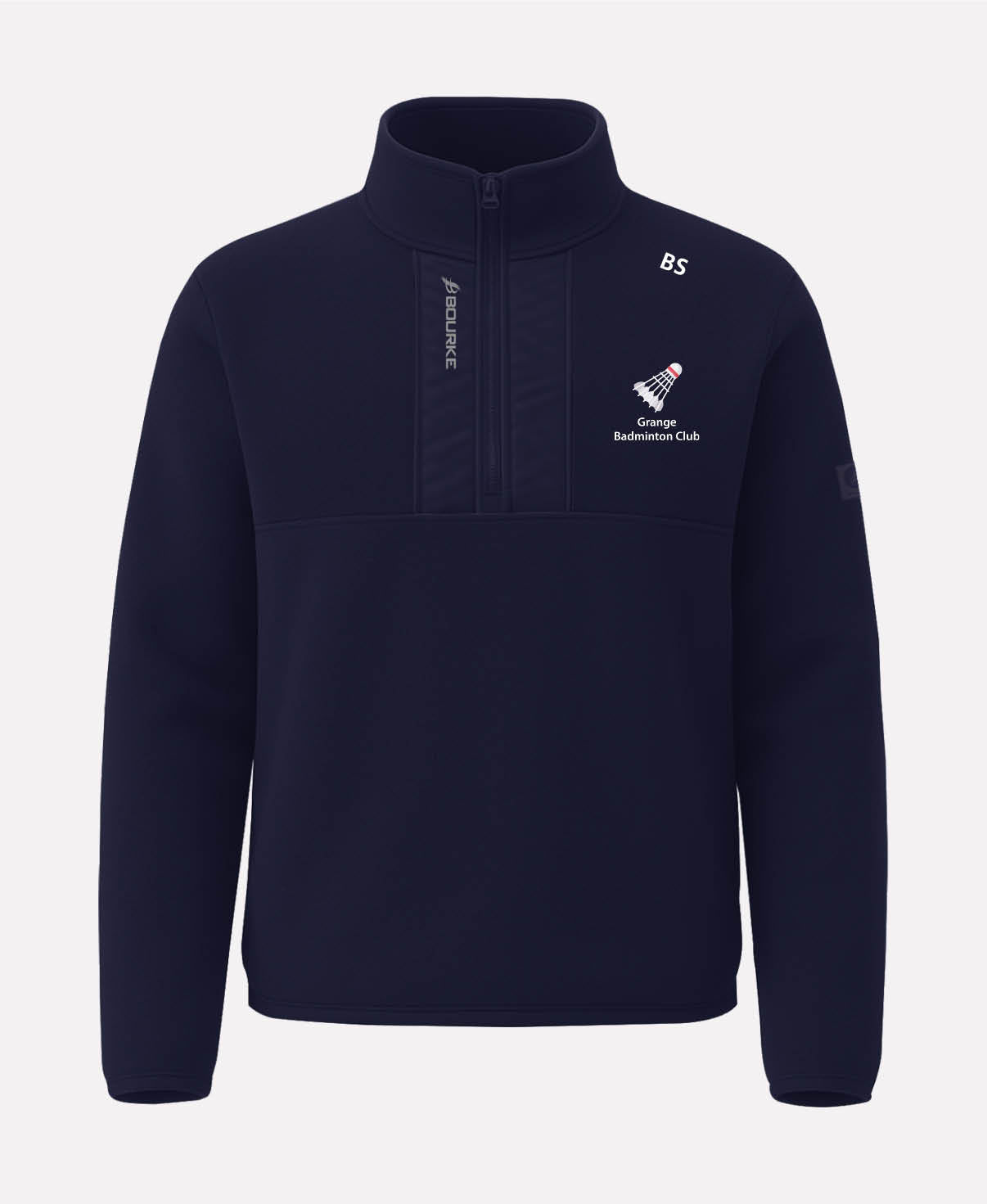 Grange Badminton TEASRA Half Zip Fleece (Navy)