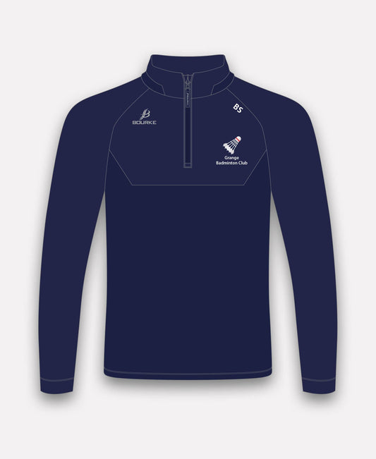 Grange Badminton BARR Half Zip (Navy)