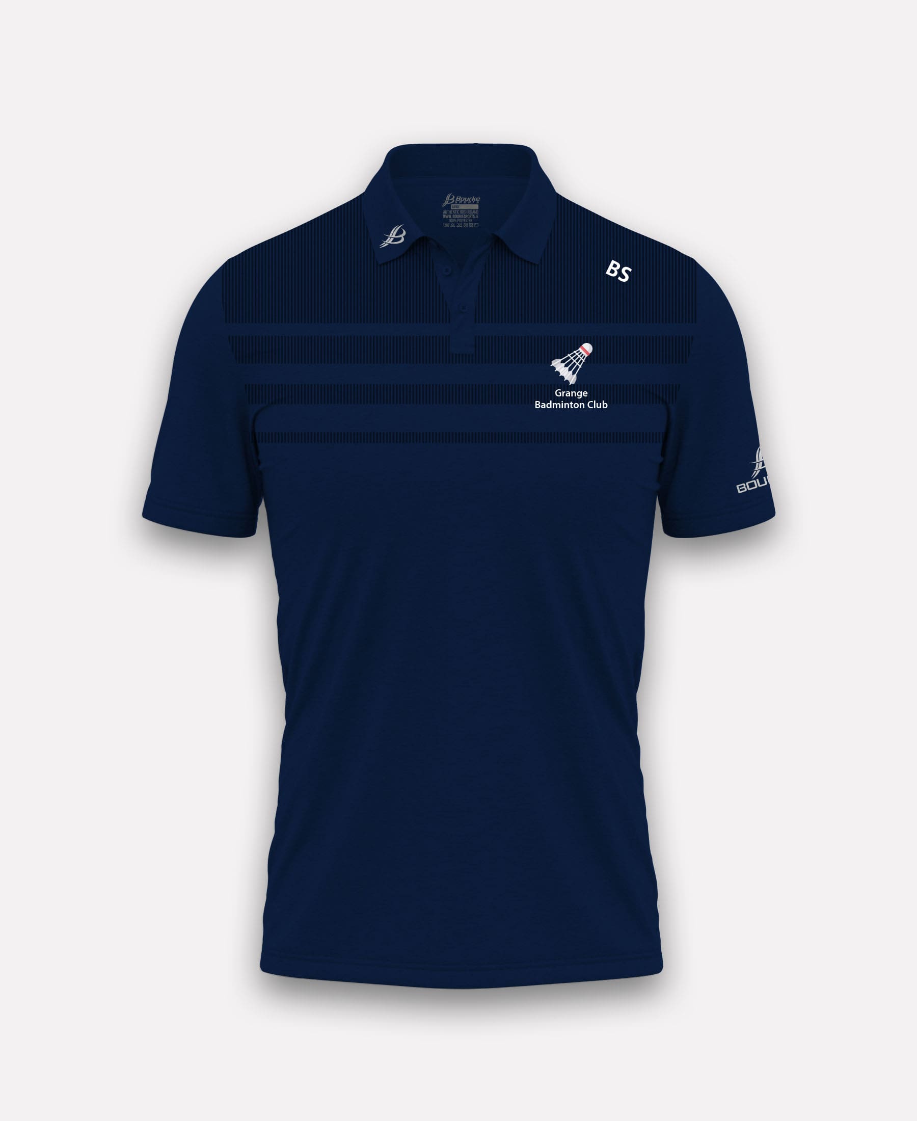 Grange Badminton  TACA Polo Shirt Navy