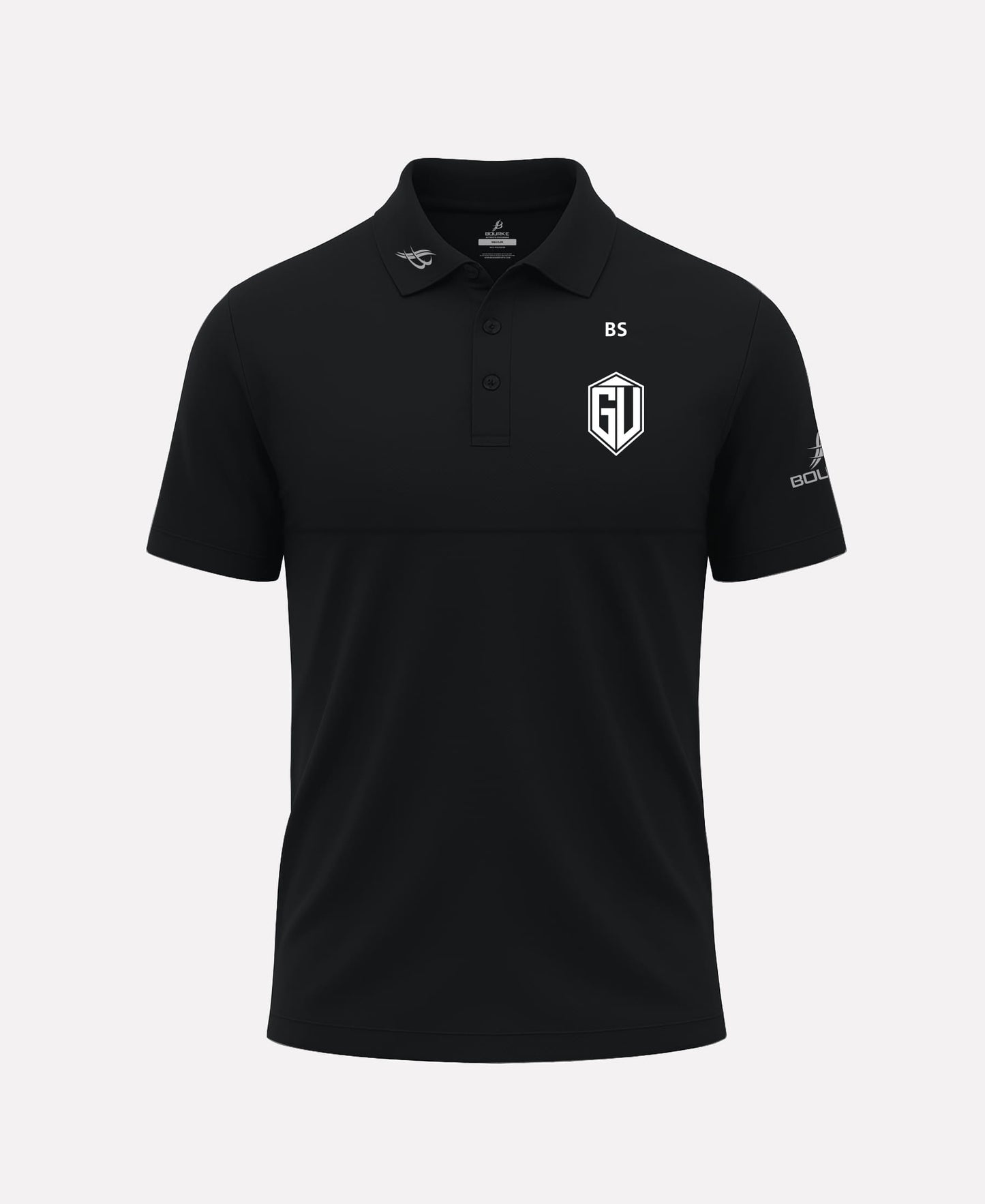 Grange United FC FORTIS Polo Shirt (Black)