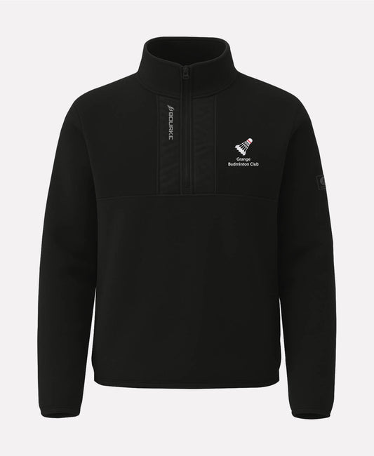 Grange Badminton TEASRA Half Zip Fleece (Black)