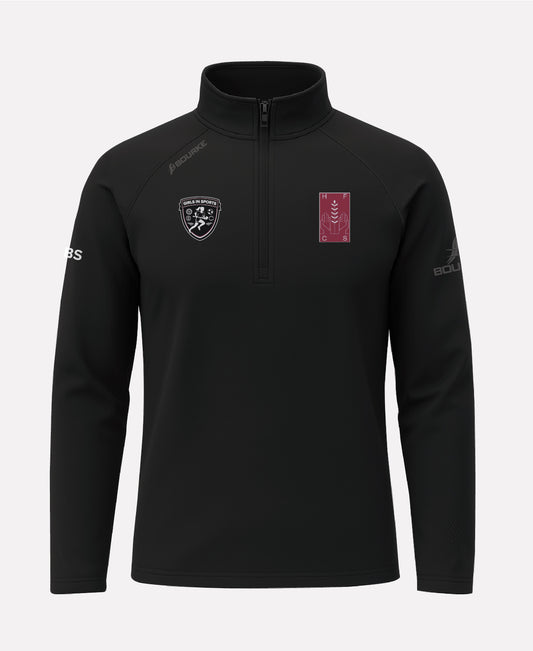 Holy Family Community School CORE Half Zip (Black)