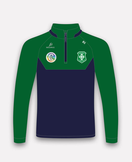 Holycross Ballycahill Camogie BARR Half Zip (Navy/Green)