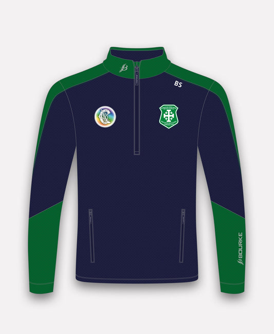 Holycross Ballycahill Camogie Croga Half Zip (Navy/Green)