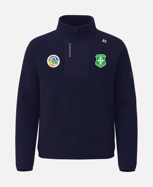 Holycross Ballycahill Camogie TEASRA Half Zip Fleece (Navy)