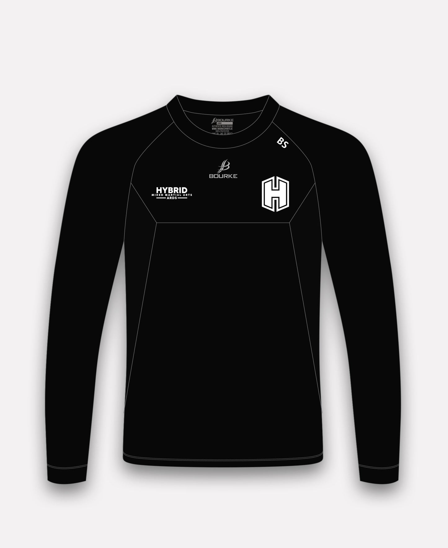 Hybrid MMA Ards BARR Crew Neck (Black)