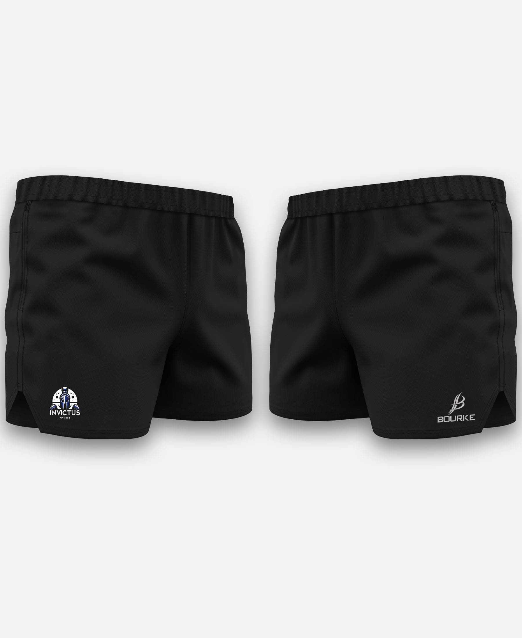 Invictus Gym BARR Gym Shorts (Black)