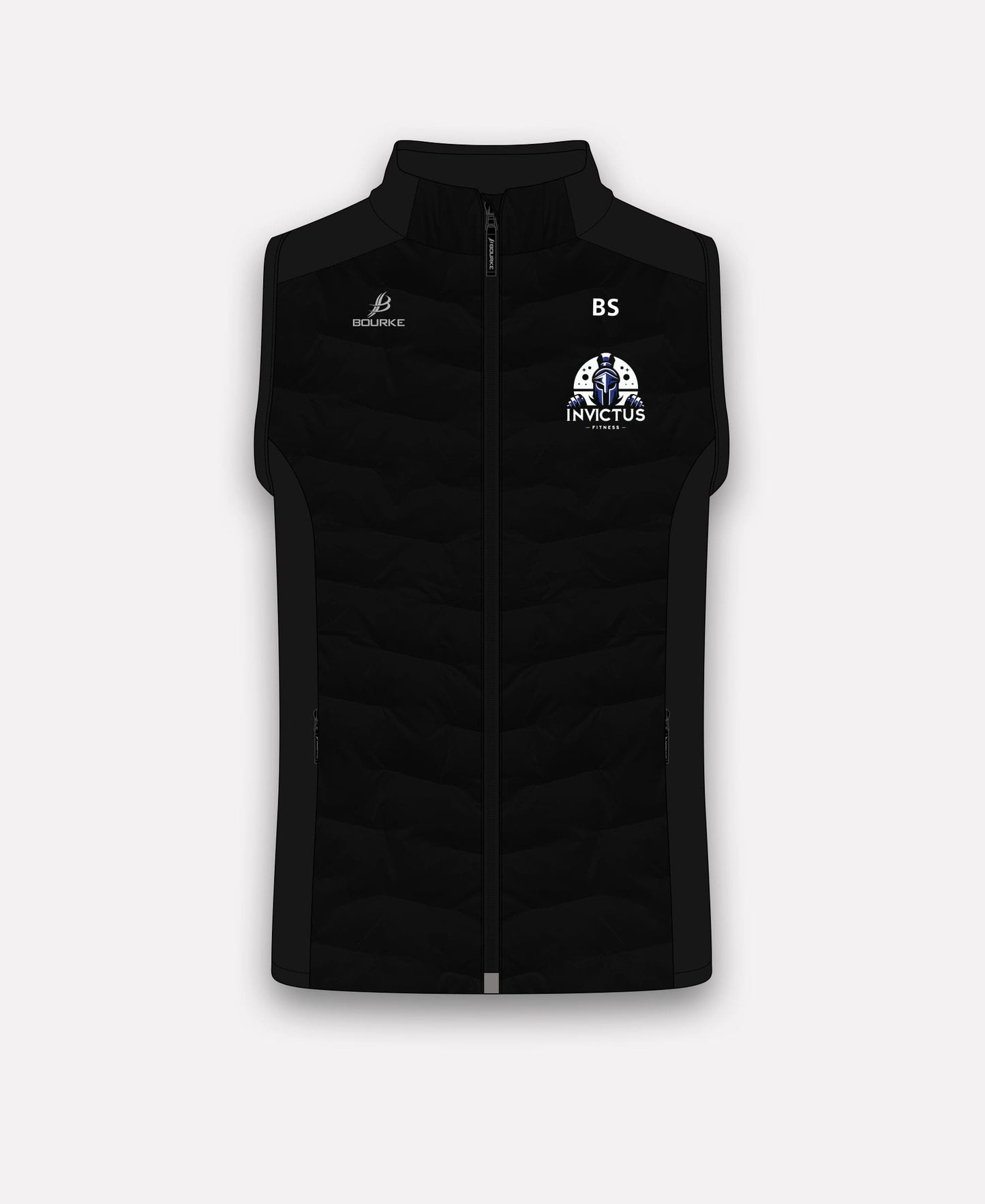 Invictus Gym Croga Hybrid Gilet (Black)