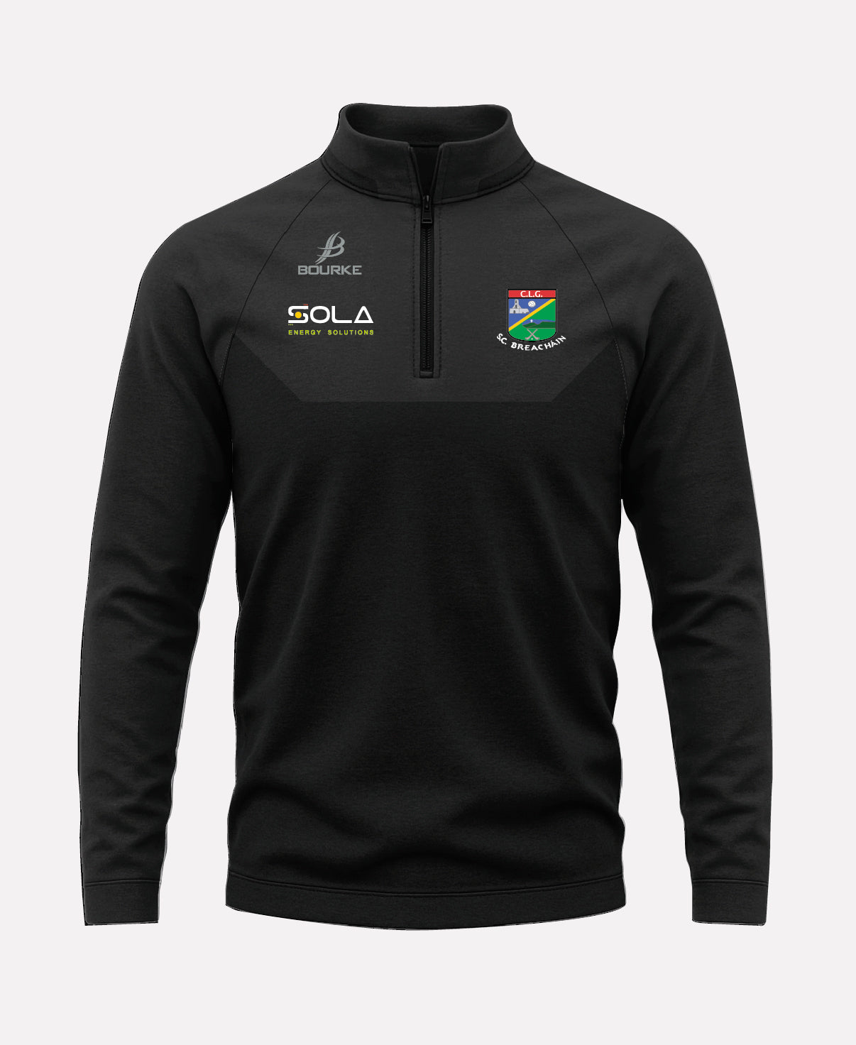 JK Brackens GAA BARR Half Zip (Black)