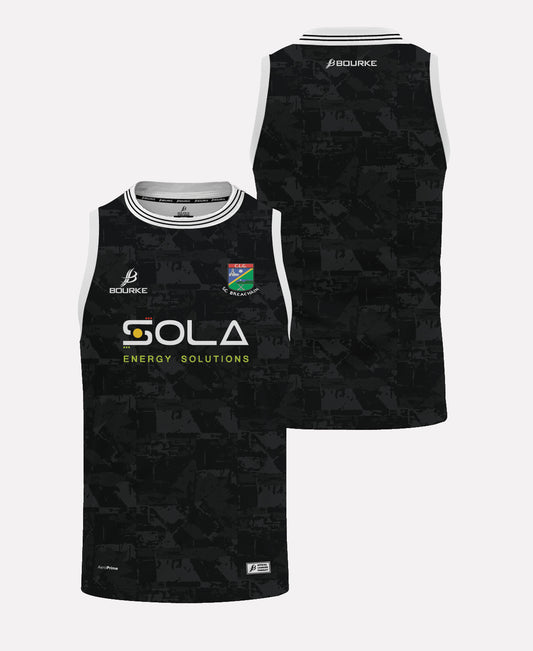 JK Brackens GAA Singlet (Black/White)