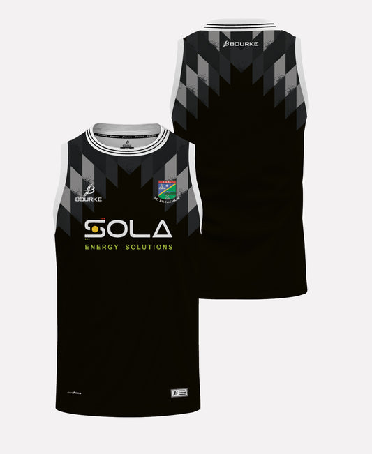 JK Brackens GAA Singlet (Black/Grey/White)