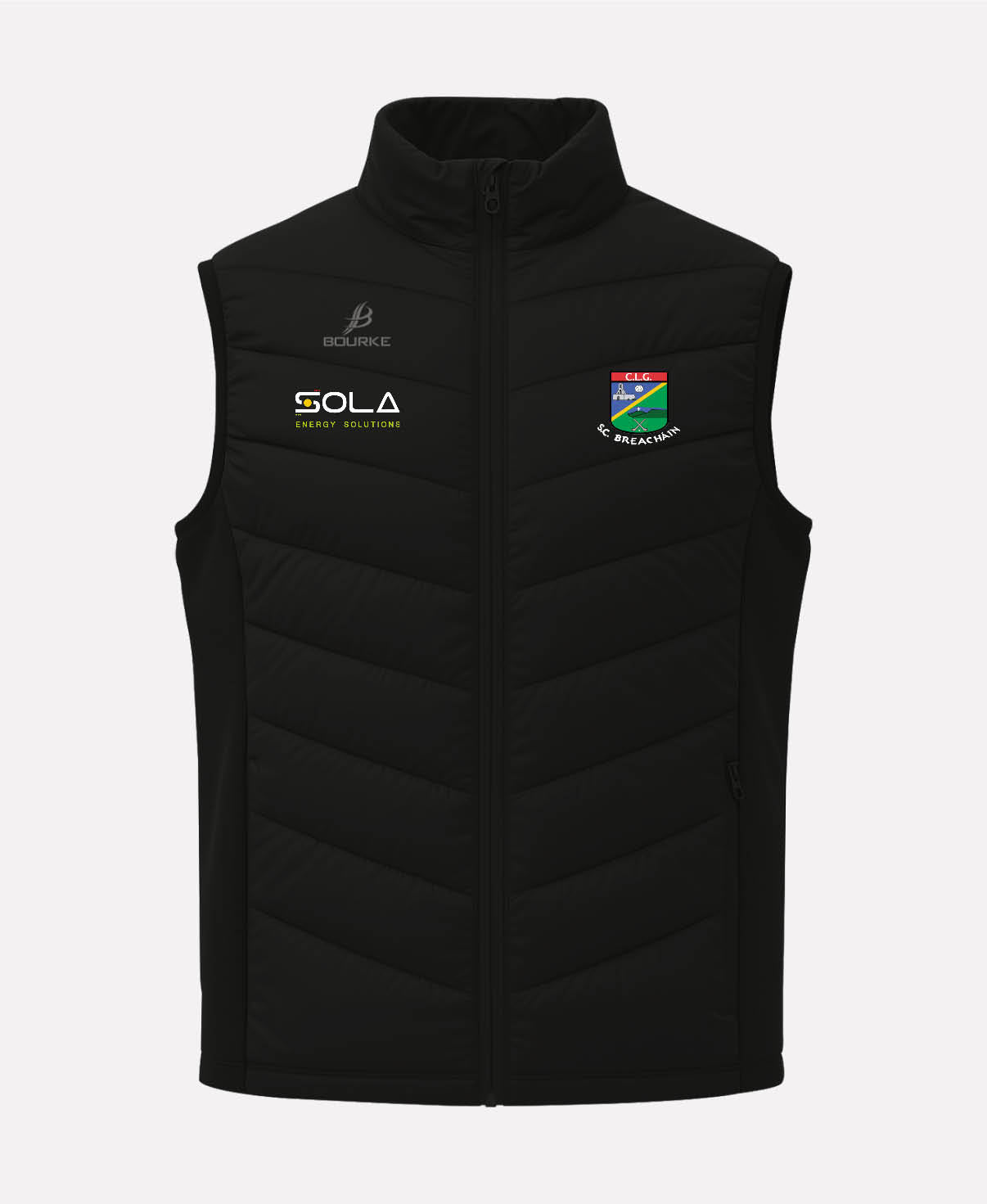 JK Brackens GAA FORTIS Gilet (Black)
