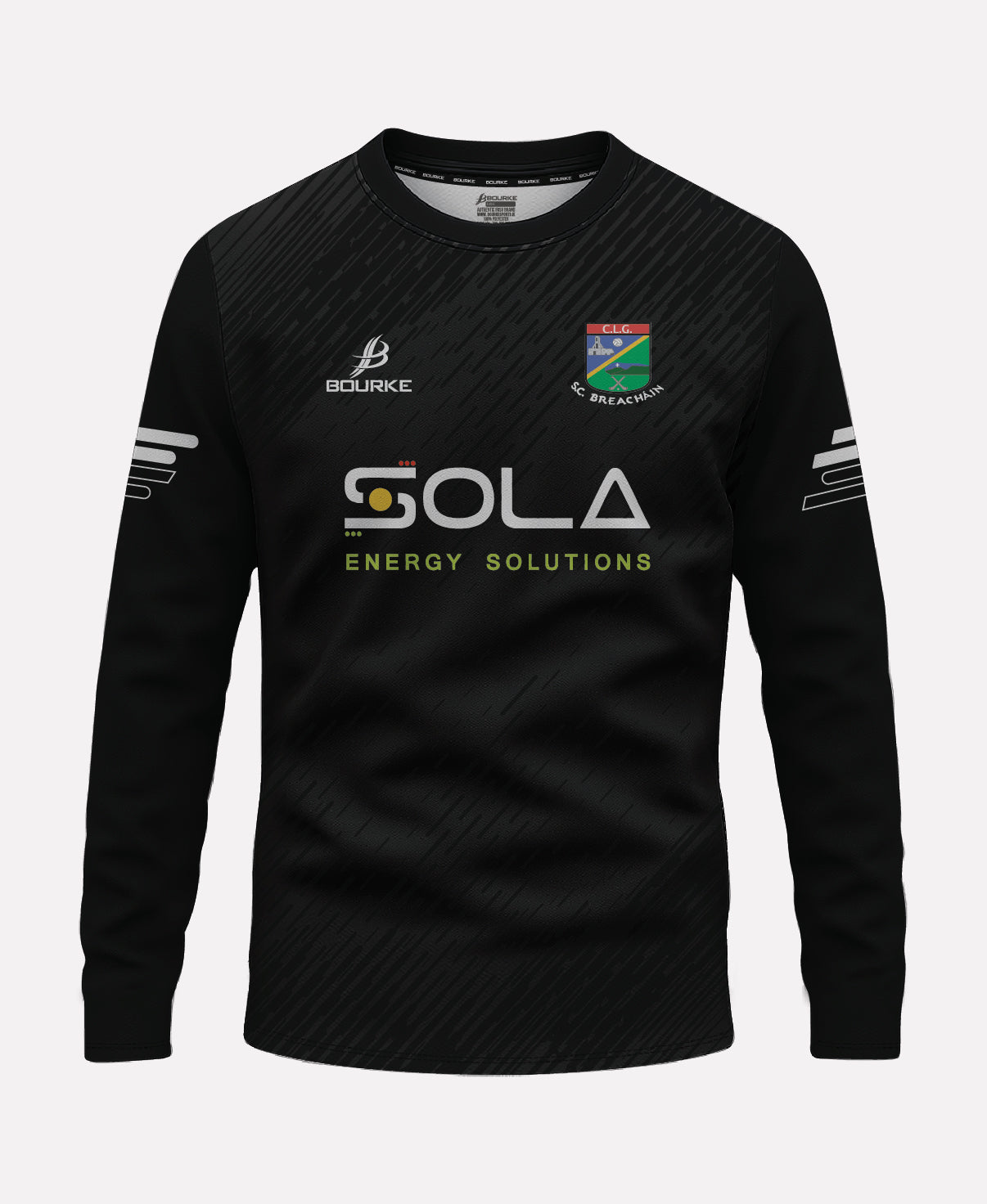 JK Brackens GAA Warm Up Crew Neck (Black/White)