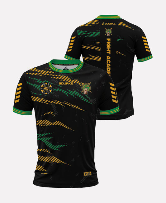 Fight Academy Ireland Jersey 2026 (Black/Green/Amber)