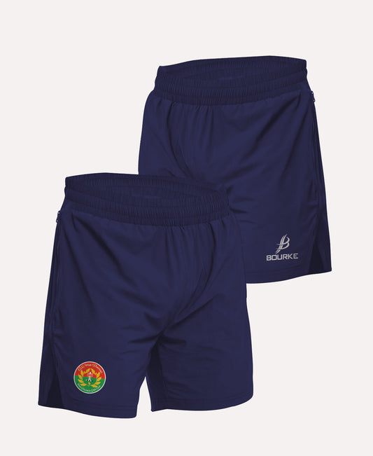 John Mitchels GAA BARR Gym Shorts (Navy)