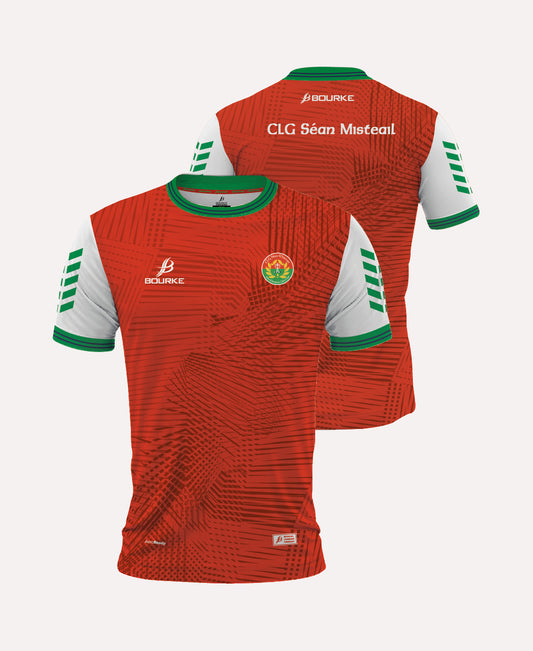 John Mitchels GAA Jersey (Red/Green)
