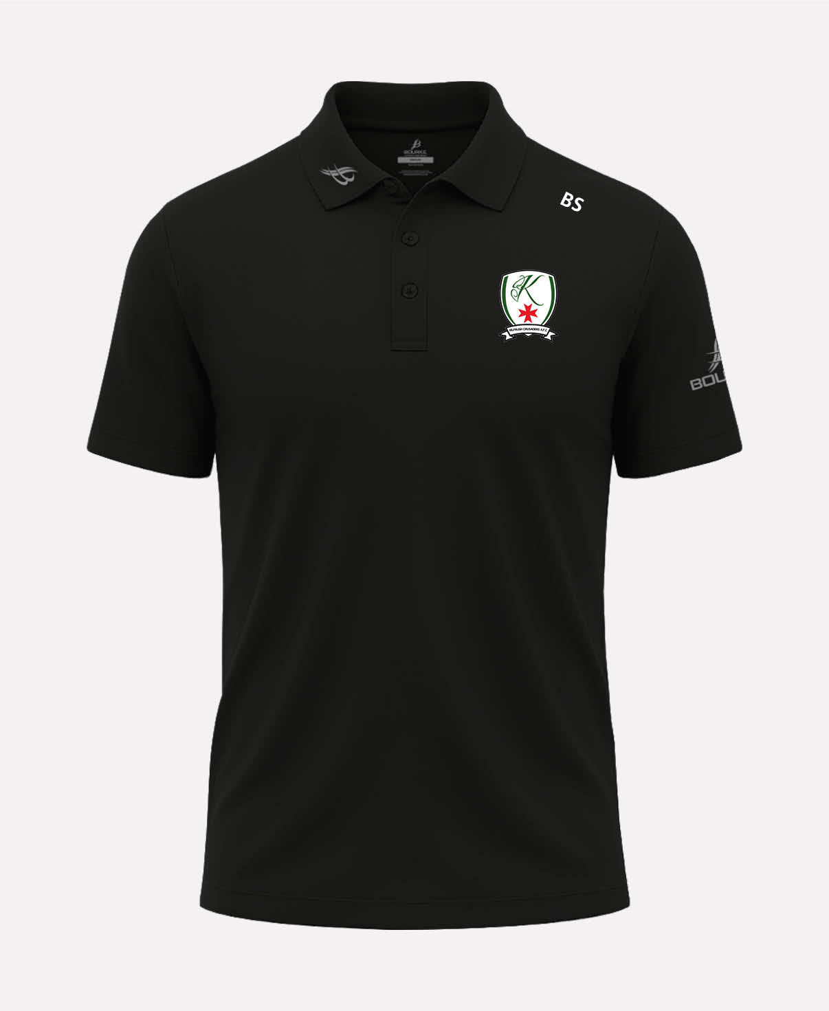 Kilfrush Crusaders FC FORTIS Polo Shirt (Black)