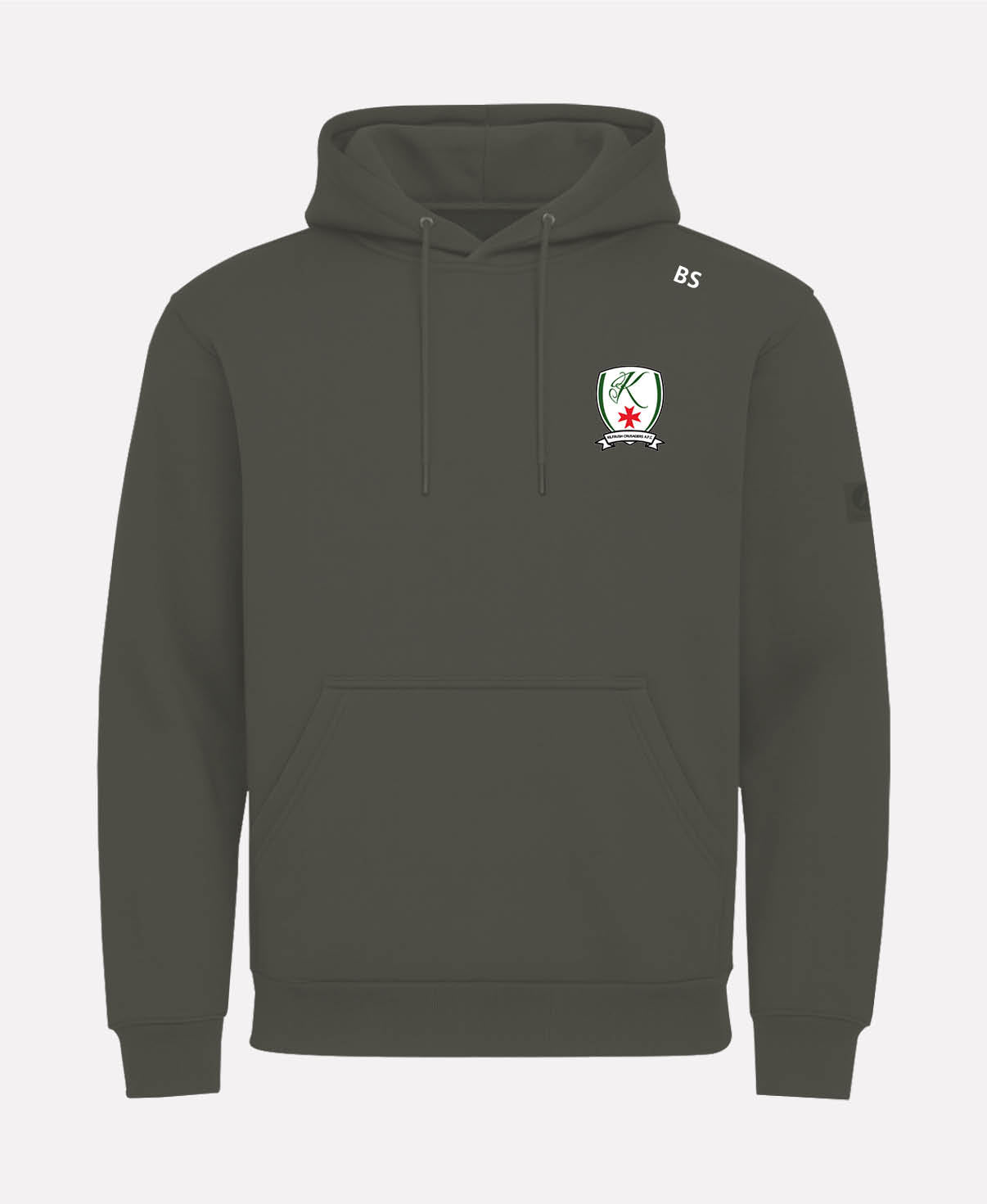 Kilfrush Crusaders FC TEASRA Pullover Hoodie (Olive)